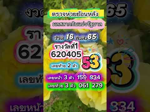 ผลสลากกินแบ่ง